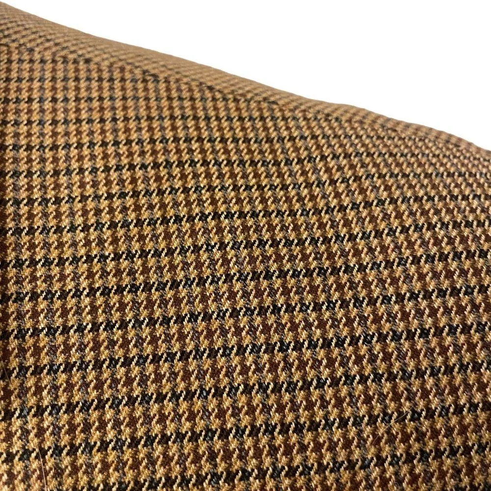 Vintage Ralph Lauren Pure New Wool Check Sportcoat Men 42R Brown Canada